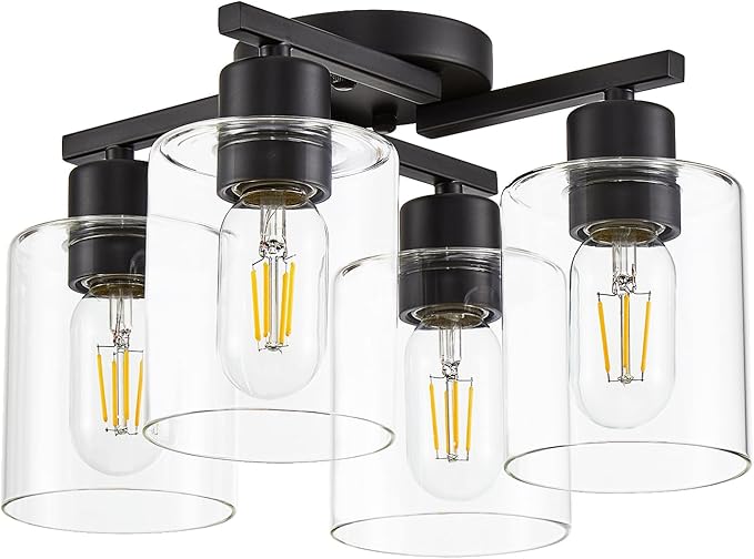 Kitchen Lighting Fixtures Ceiling, 4 Light Kitchen Light Fixtures Cieling Lights by DIDUIOlightingfixtures