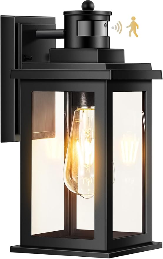 VIANIS Outdoor Motion Sensor Light, Dusk to Dawn Outdoor Lighting, Waterproof by VIANISLIGHTING