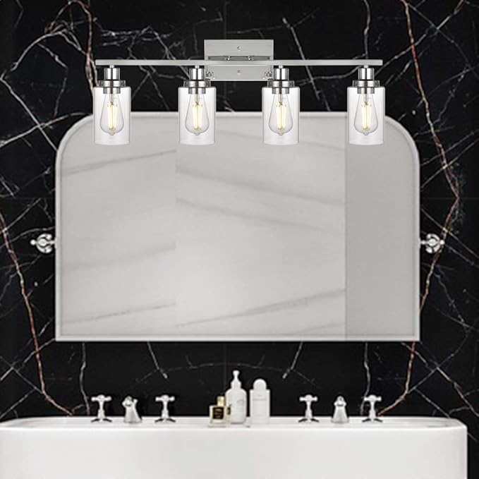 MELUCEE 4-Light Bathroom Lighting Fixtures - Image 3