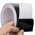 Blackout Tape 2inch x 66 Feet Light Blocking Sticker 100% Full Black Out by Angkeel