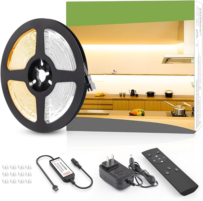 NOVOSTELLA 20ft Waterproof Tunable White LED Strip Lights, Dimmable Flexible by novostella