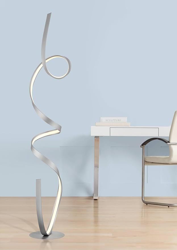 Possini Euro Design Avante Modern 56 1/2" Tall Standing Floor Lamp Light Ribbon by PossiniEuroDesignbyLampsPlus