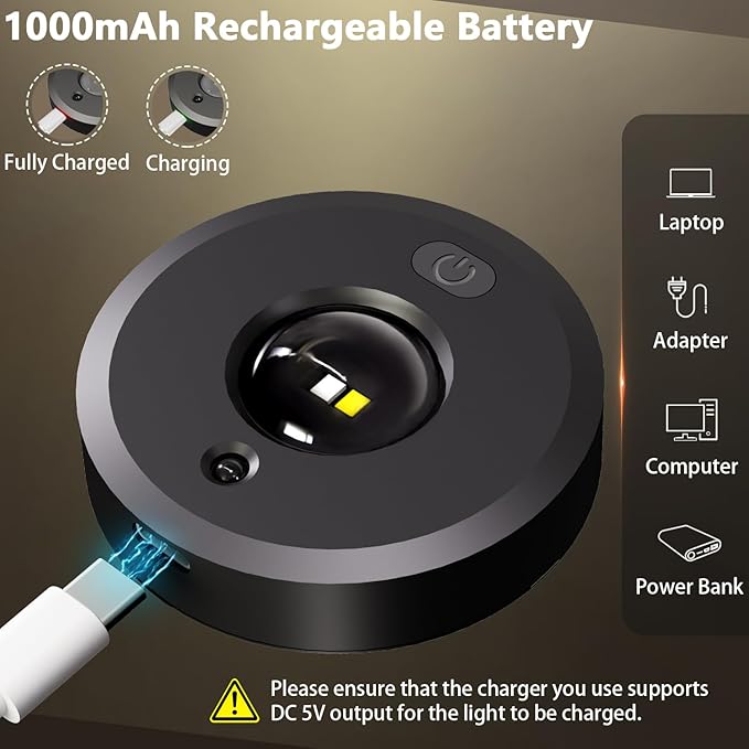 Rechargeable Puck Lights with Remote - Image 3