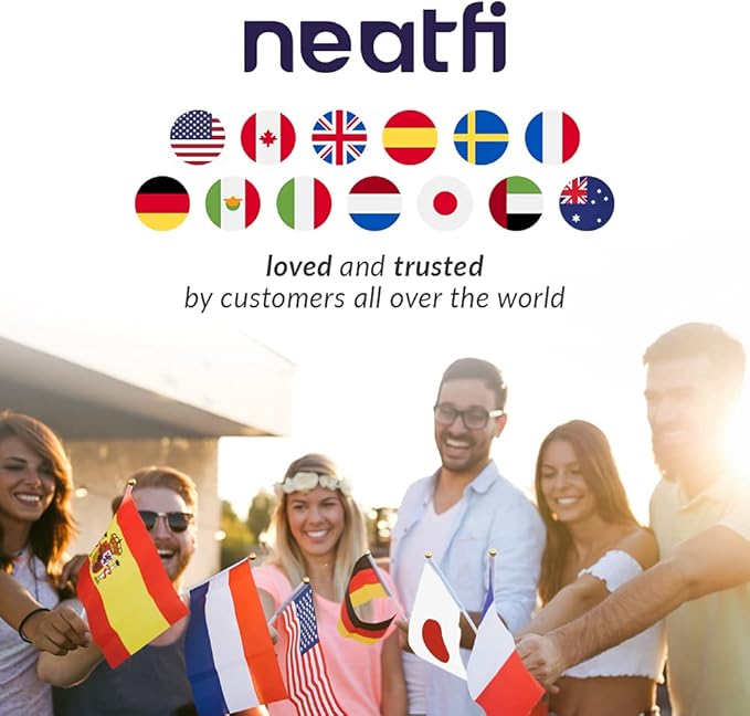 Neatfi Flex Desk Lamp with Clamp, 000 Lumens 30W LED Monitor Light, 3000K-6500K - Image 5
