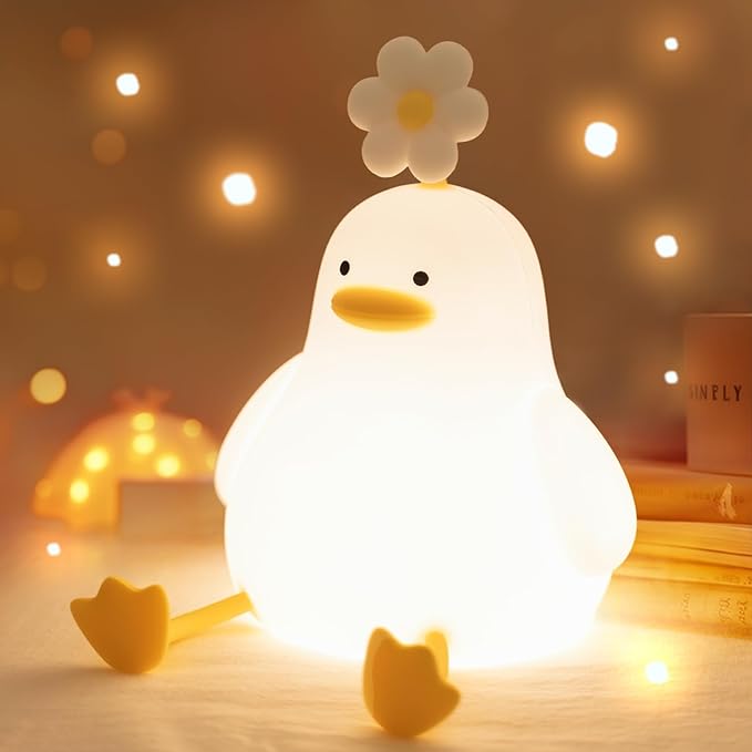 Cute Duck Night Light for Baby, Ambient Nursery Nightlight, Soothing Lamp 3 - Image 2
