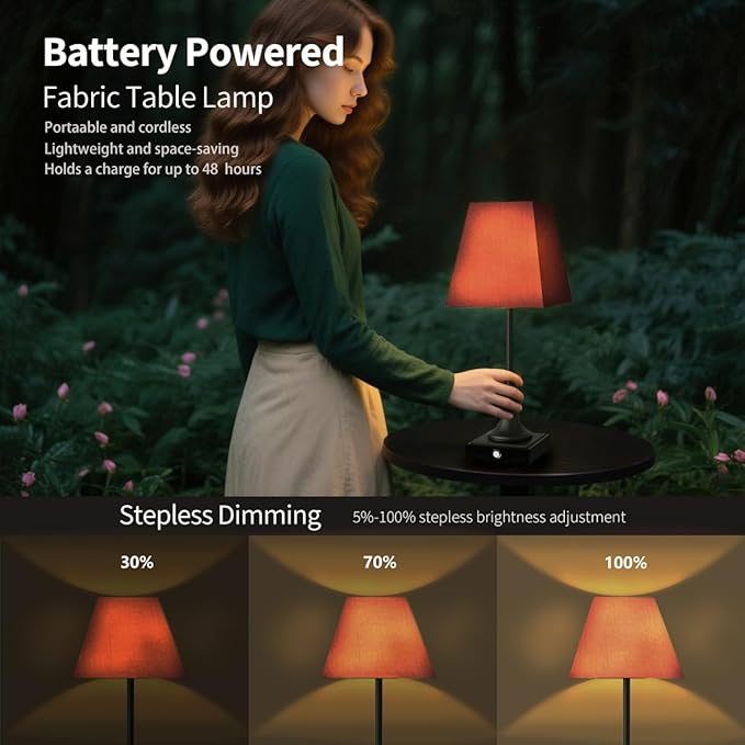 Rechargeable LED Table Lamps - Image 3