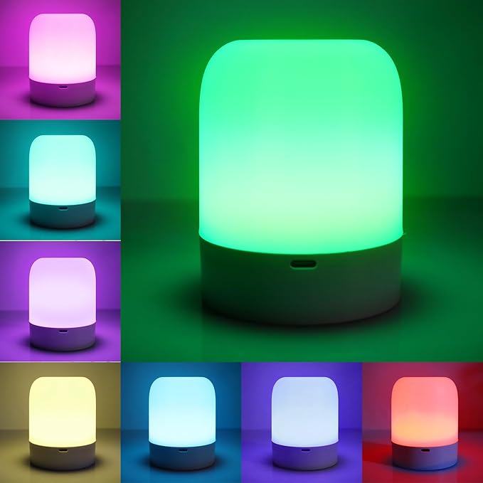 Night Light for Baby Nursery 13 Colors Bedside Touch Sensor Night Lamps for - Image 9