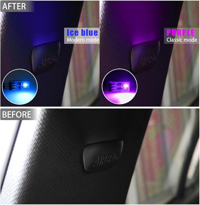 NJSBYL Blue/Purple Led B-Pillar Ambient Lighting Circuit Board Replacement - Image 4