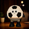Cute Soccer Ball Night Light by HPYDIY