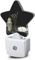 Zen Spa Night Light Plug-in Dusk to Dawn Smart Sensor White Led Nightlight by Losthll