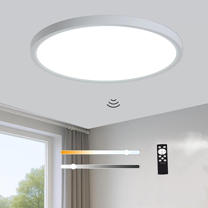 12 Inch Motion Sensor Ceiling Light Indoor Wired, LED Motion Sensor Light Indoor by Unknown