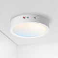 ASD LED 9" Round Flush Mount Ceiling Light Fixture, Low Profile Surface by ASDLightingCorporation