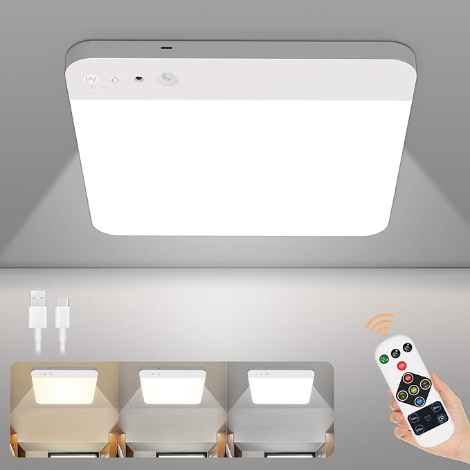 Rechargeable Motion Sensor Closet Light by WhitePoplar