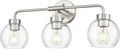 zeyu 23 Inch Bathroom Wall Light Fixtures, 3-Light Vanity Lighting Fixture by ZEYU