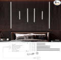 LED Recessed Lighting Kit, 6 Pack Self-Adhesive COB LED Light Bar, Cold White by Unknown