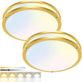 hepside 2 Pack Flush Mount Ceiling Light Fixture, Dimmable & 5CCT Ceiling Light by Hepside