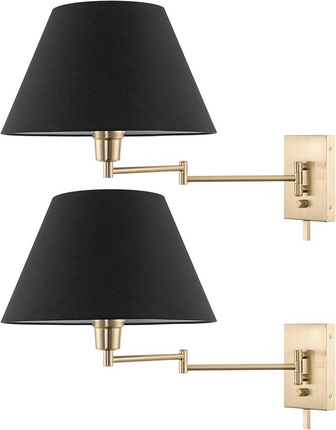 Kira Home Cambridge 15" Modern Swing Arm Wall Lamp - Image 8