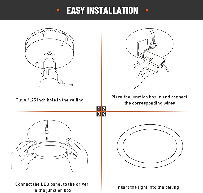 6 Pack Recessed Lighting 4 Inch - Image 4