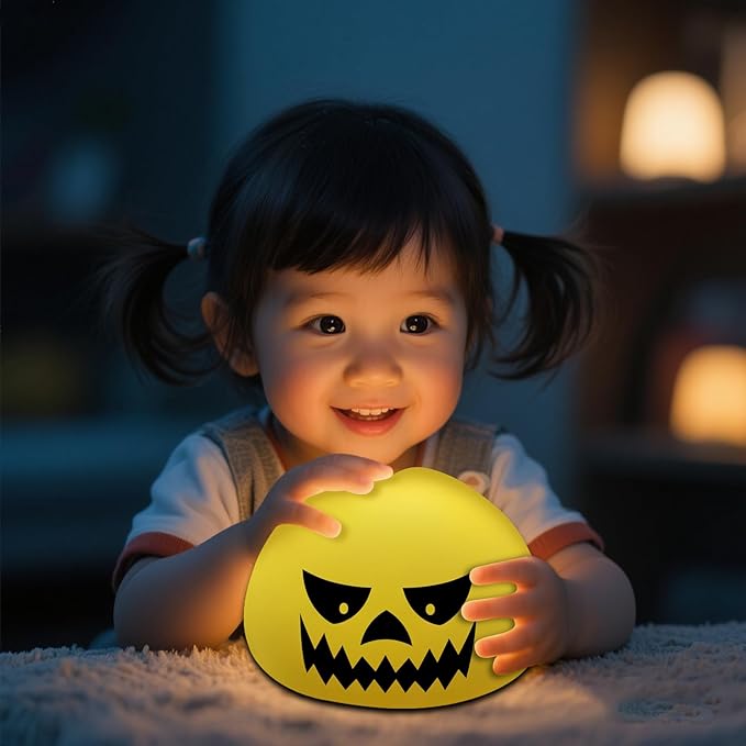Funny Devil Pumpkin Night Light - Image 8