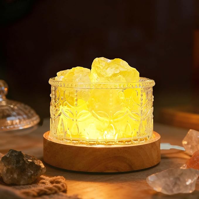 Runyangshi Crystal Lamp Night Light by Runyangshi