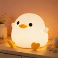 Duck Lamp, Cute DoDo Duck Night Light, Dimmable/Timer Ducky Lamp, Silicone by FAMIDUO-BrightenYourLife