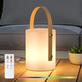 uuffoo LED Lamp Lantern Table Lamp Cordless Shower Lamp IP44 RGB and Warm White by UUFFOO