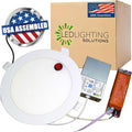 LED & Lighting Solutions 8" Dimmable Ultra Slim, Battery Powered recessed Lights by LEDLightingSolutions