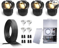 Gardenreet Brass In Ground Well Lights Kit by Gardenreet