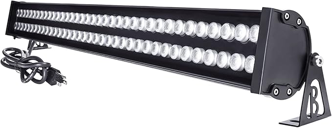 72W LED Wall Washer Lights 3.2ft/40 120V IP65 Waterproof Linear LED Light Bar by YRXC