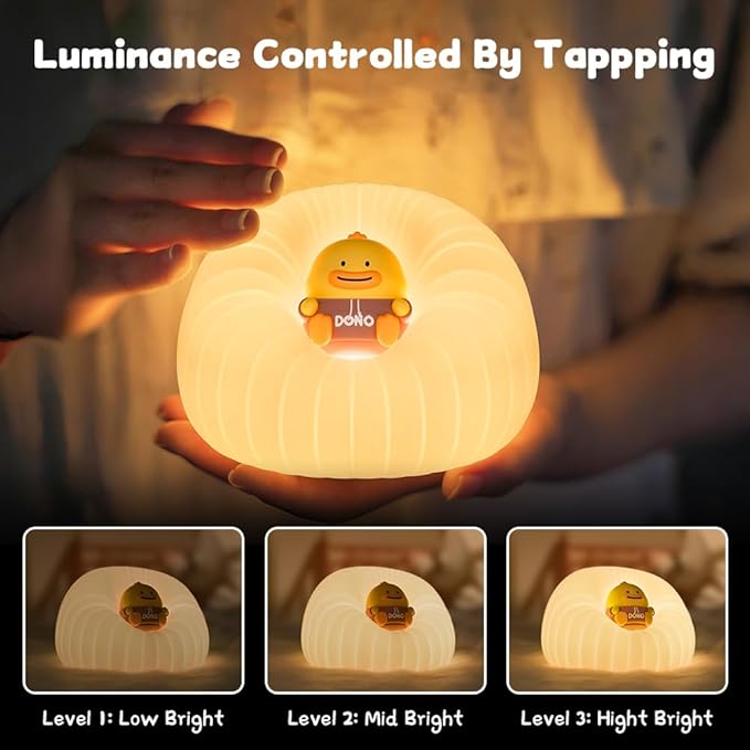 Night Light for Bedroom, Rechargeable LED Lamp - Image 2