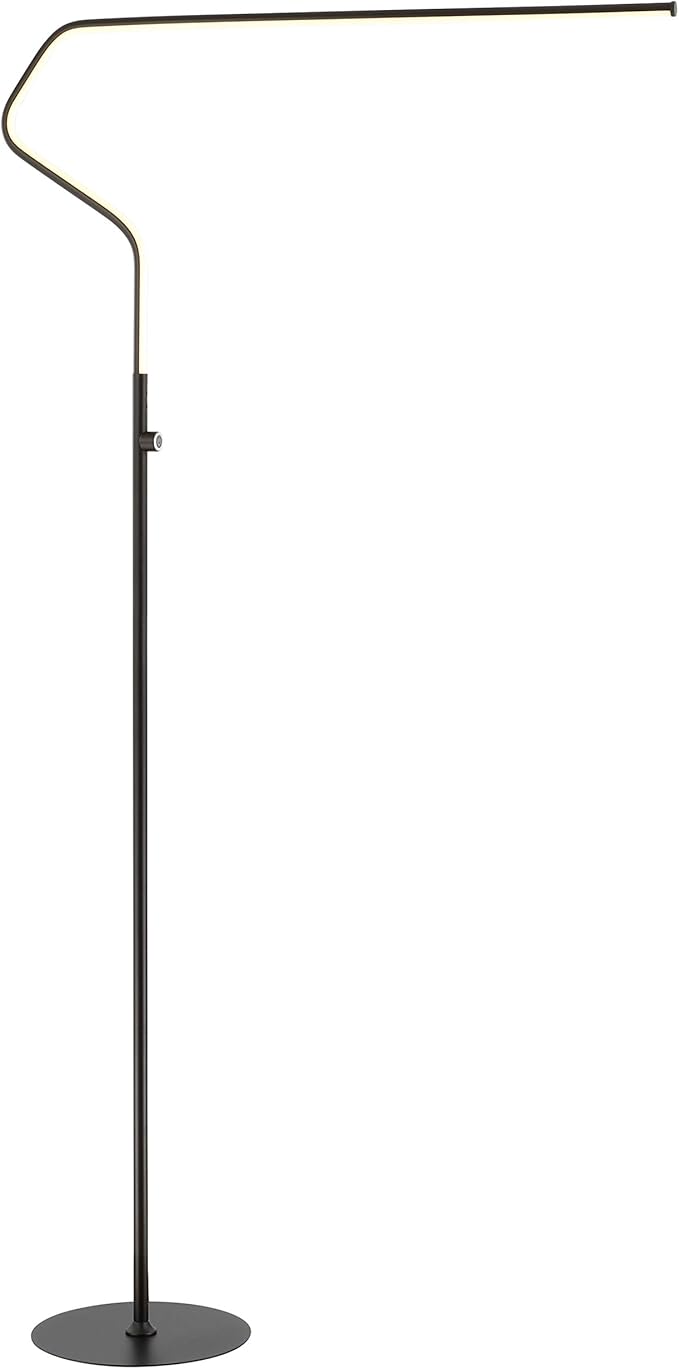 JONATHAN Y JYL7020B Julian 65.25" Integrated LED Metal Floor Lamp Minimalistic by JONATHANY