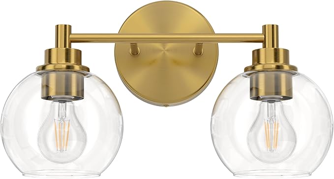 VONLUCE Bathroom Light Fixtures, 2-Light Vanity Light by Vonluce