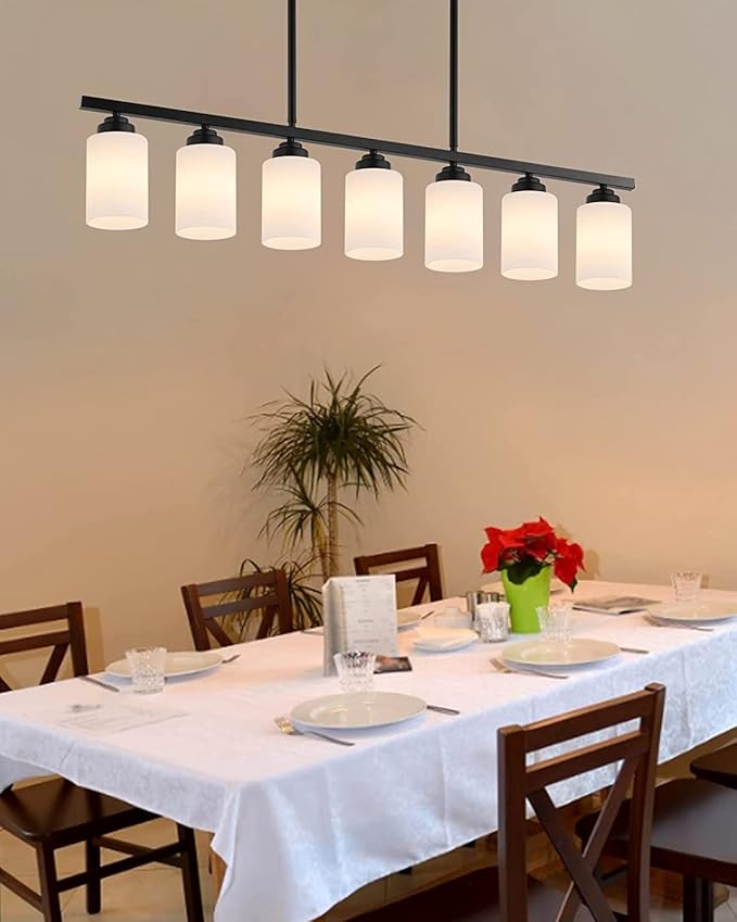 3-Pack White Frosted Glass Shade, Glass Lamp Shade Covers Replacements - Image 3