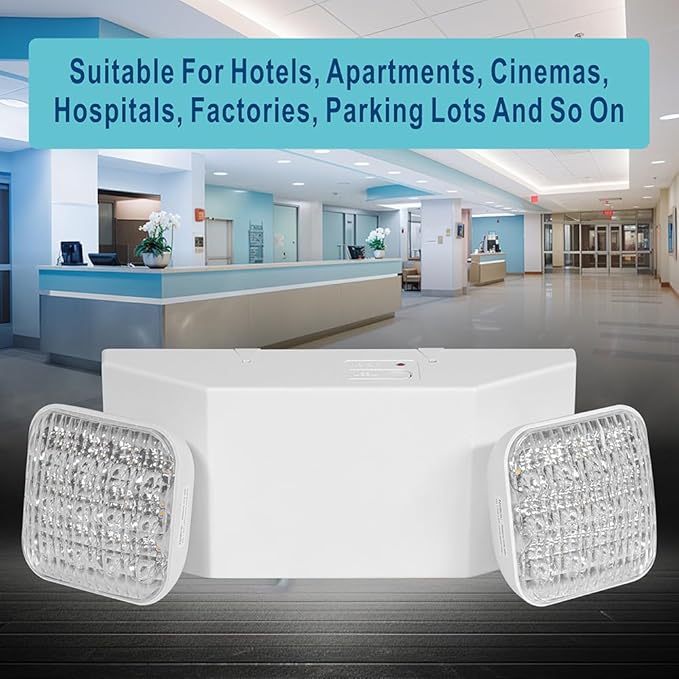 AKT LIGHTING Commercial Emergency Light, UL Certified - Image 6