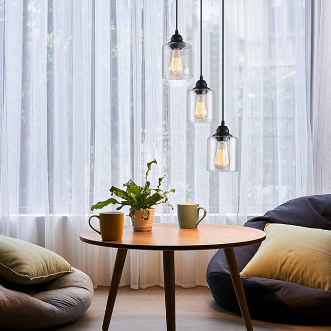 3 Lights Industrial Pendant Light - Image 6