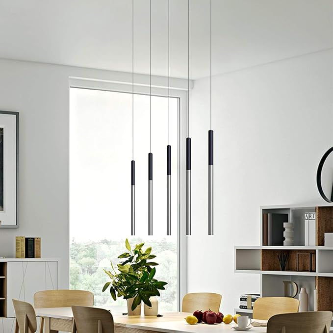 ALTAIR 5 Mini Pendant Lighting Black-Nickel - Image 5