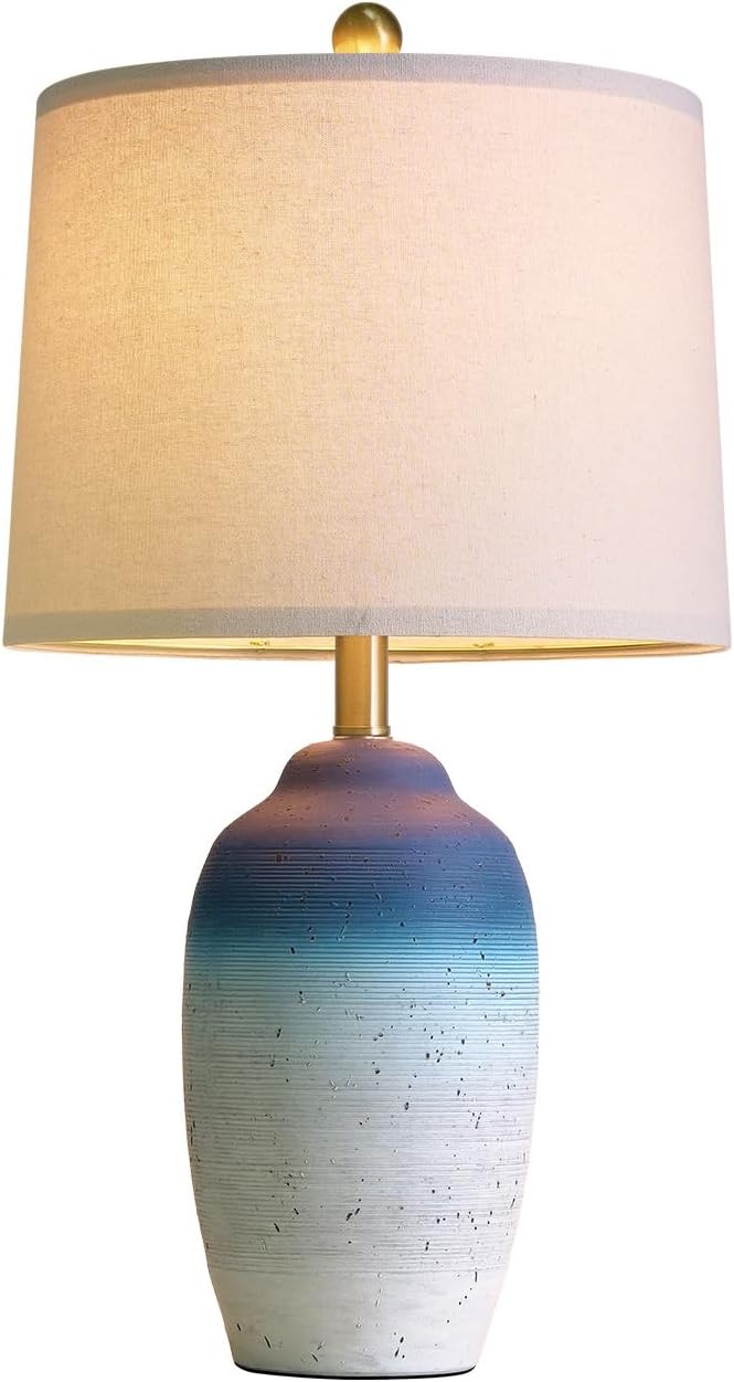 24.5" Vintage Ceramic Table Lamp by USumkky