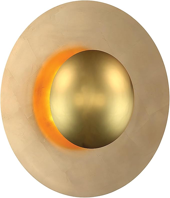 Modern Forms Blaze 24in LED Wall Sconce 3000K in Gold Leaf - Image 2