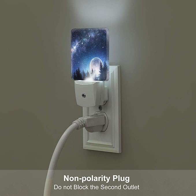 Sea Stars and Moon Night Light, Plug Into Wall - Image 5