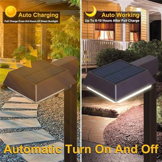 Bobcat Solar Pathway LED Lights Super Bright 300 lumens - Image 7
