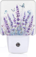 Led Night Light, Lanvender Butterfly Decorative Plug in Nightlights, by Unknown