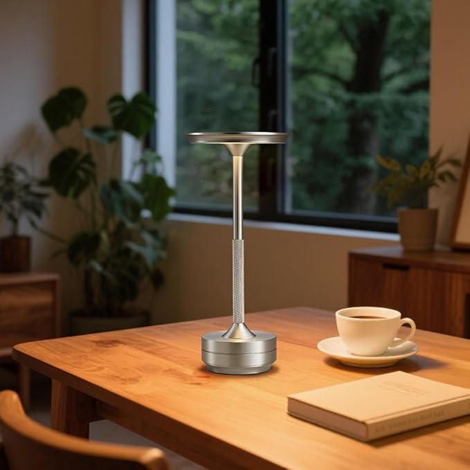 EJQ Cordless Rechargeable Table Lamps, Portable 6000mAh Battery Desk Lamp - Image 5