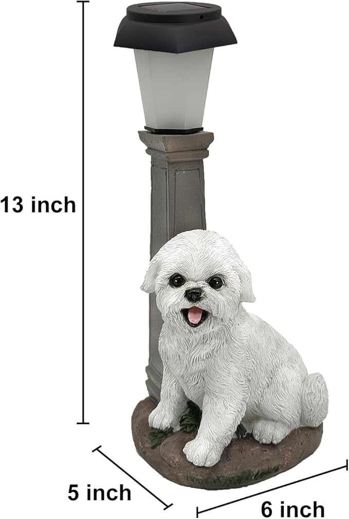 BAYN Solar Dog Garden Statues - Image 3
