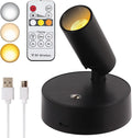 Wireless LED Spotlight, Rechargeable Floor Uplighting Indoor, Battery Operated by VIGMOJ