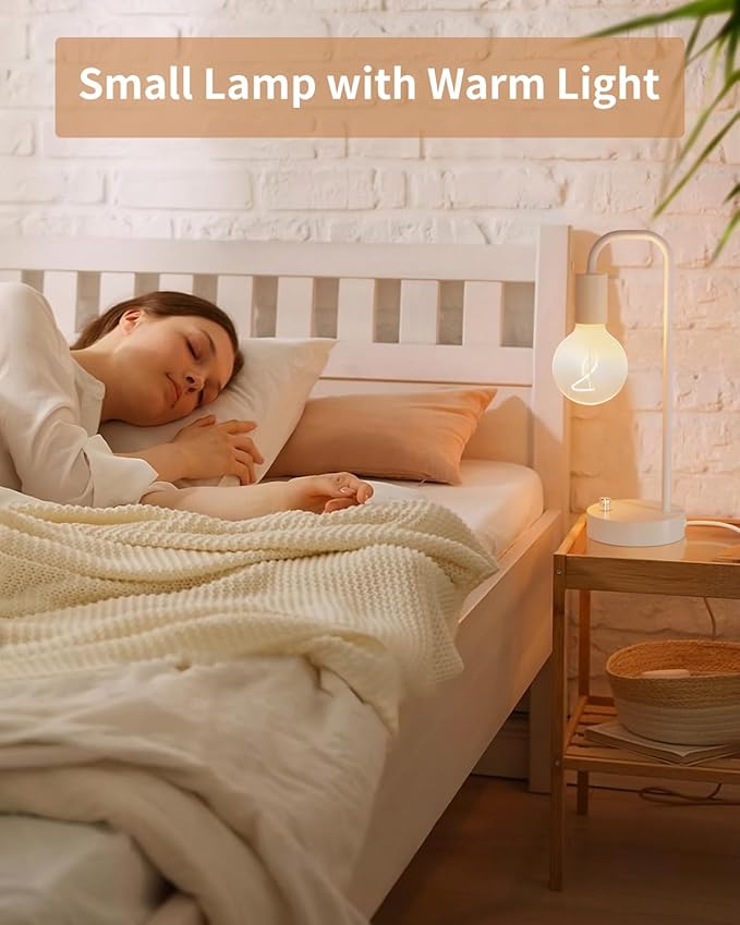 ONEWISH Industrial Small Table Lamp - Image 3