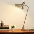 Industrial Desk Lamp Metal Modern Table Lamp 22", Adjustable Neck by PSDSSHIIS