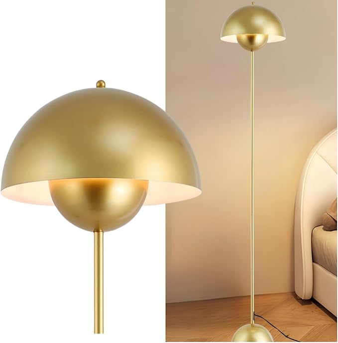 COSYLUX Modern Floor Lamp for Living Room, Industrial Tall Standing Lamp for by COSYLUXPersonalizedLamps