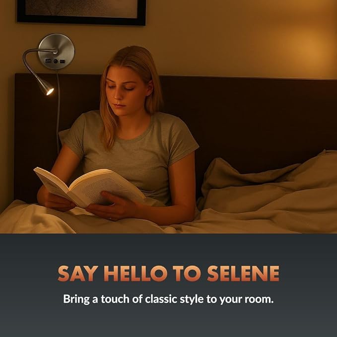 Newhouse Lighting 4.5 in. W x 15 in. H Selene Gooseneck Reading Light in - Image 7