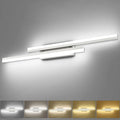PRESDE 40" LED Bathroom Vanity Light, Modern Brushed Nickel Wall Bar Fixture by HOME