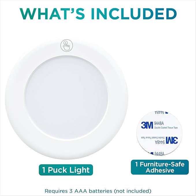 Brilliant Evolution Wireless LED Puck Light | Works - Image 2